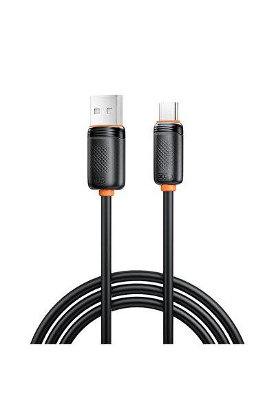 Xo Cablu de date NB302 USB-A - Type-C, 1 m, 3A, Negru