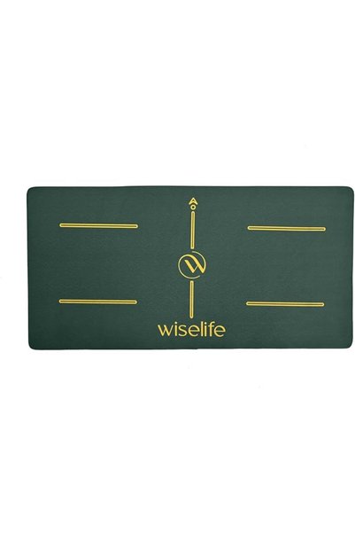 WiseLife 20Mm Yoga Cushion Pad - Green, Elbow & Knee Pad, 24X12 Inches, High ...