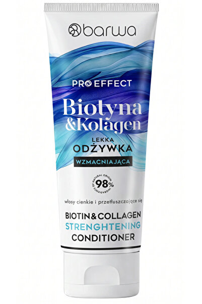 Barwa Cosmetics Balsam de par tonifiere cu biotina si colagen Pro Effect 200 ml