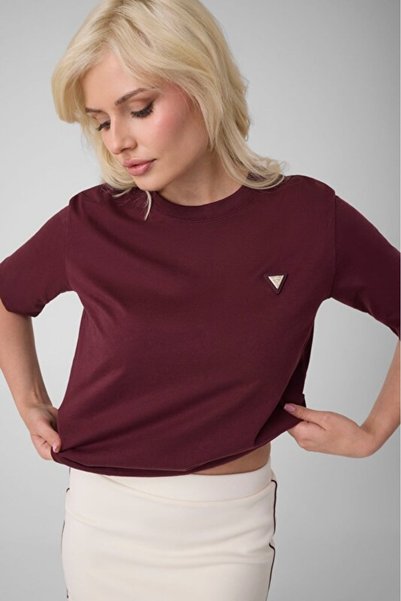 Guess Colette Kadın Aktif Boxy Fit T-Shirt