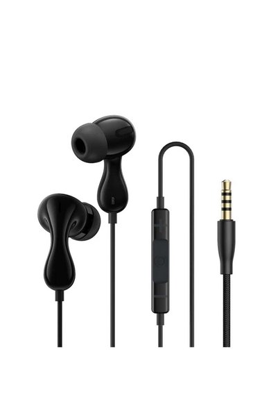 Baseus Căști Encok HZ20 cu mufă jack de 3.5mm, Negru