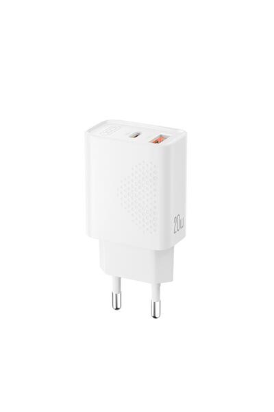 Xo Încărcător 20W, USB-A + USB-C, 220V, Alb