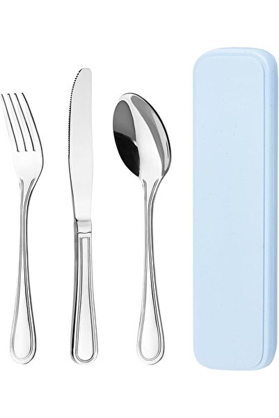 Ottomen Otto Koning Cutlery Set - Compact and Lightweight Travel Case, Campin...