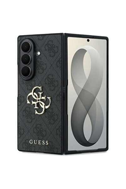Guess Θήκη για Samsung Galaxy Z Fold8 Ultra, Σκληρή, 4G, Μεγάλο Λογότυπο, Μαύρο