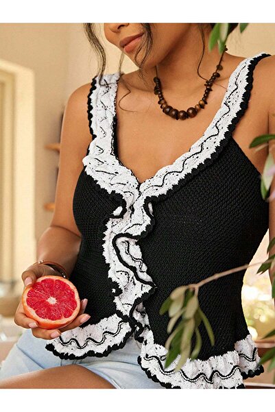 Sheya Vestă, negru