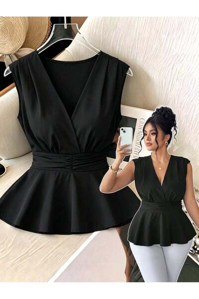 Sheya Top, negru