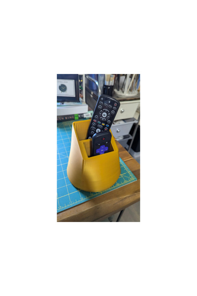 DU&ER Vertical Remote Control Holder – Tv and Electronic Device Remote Organizer