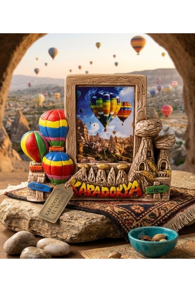KAPADOKYA PERİBACASI ÇERCEVELİ RESİMLİK FOTOĞRAFLIK
