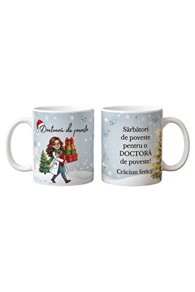 Generic Brand Cana personalizata Craciun - Colectia Poveste in familie, ceram...
