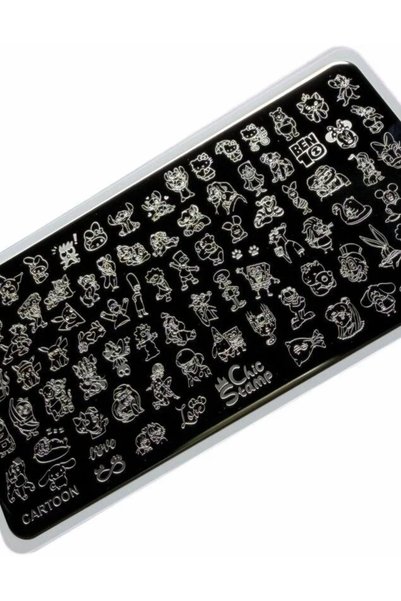 CHICSTAMP NAIL ART STAMPING PLAKALARI