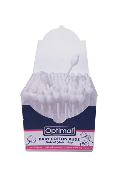 OPTİMAL Baby Cotton Buds - 80 Pcs