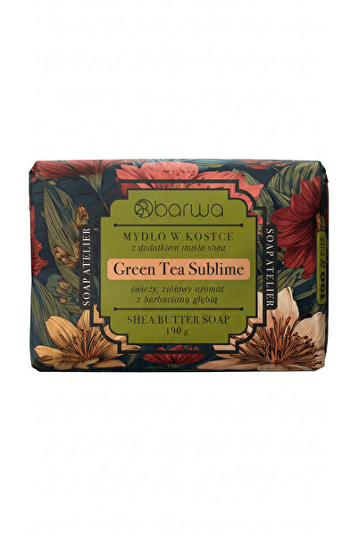 Barwa Cosmetics Sapun cu ceai verde si unt de shea Sublime Barwa Atelier 190 g
