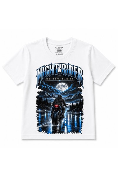 Rabona Fashion Night Rider No Boundaries Moonlight Motorcycle Adventure Kids ...