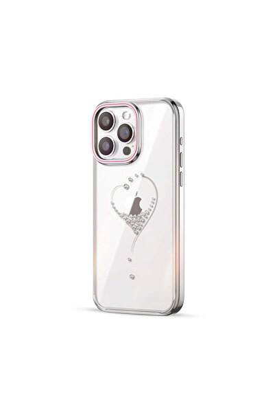 Kingxbar Husă de telefon Seria Wish pentru Apple iPhone 15 Pro Max, Argintiu