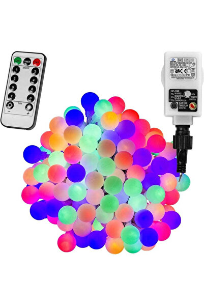GORILLA Instalatie 200 led-uri, lumini de petrecere, multicolor, telecomanda