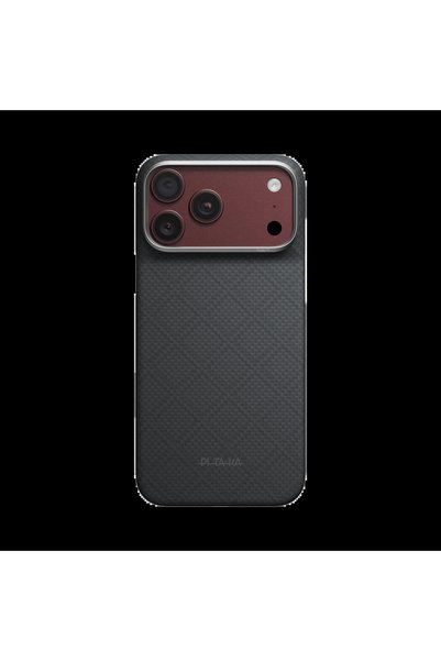 PITAKA Husă pentru iPhone 18 Pro Max, Edge Case PitaTap, Negru Lava
