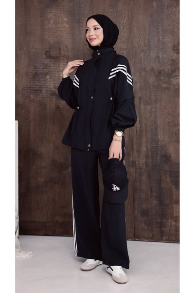 sorisso Tensel Fabric Suit Top and Bottom