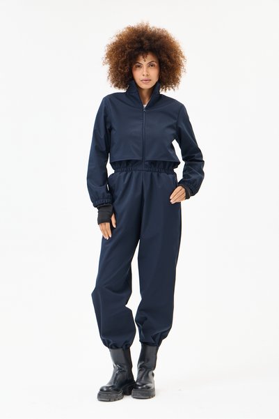 winmoda Salopetă de zăpadă de design, din material gros, pentru schi, motor ș...