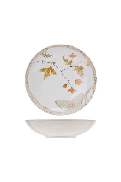 Cosy & Trendy Farfurie adâncă din ceramică portocalie Ø20 cm Farfalla Cosy&Tr...