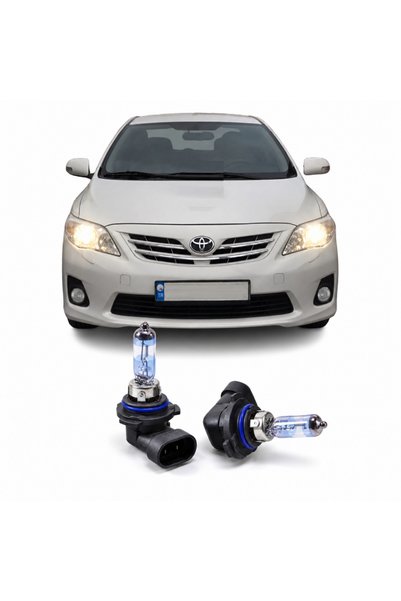 Fardoktoru TOYOTA COROLLA E150 HALOJEN SARI KISA FAR YEDEK AMPULÜ HB4 XTREME ...
