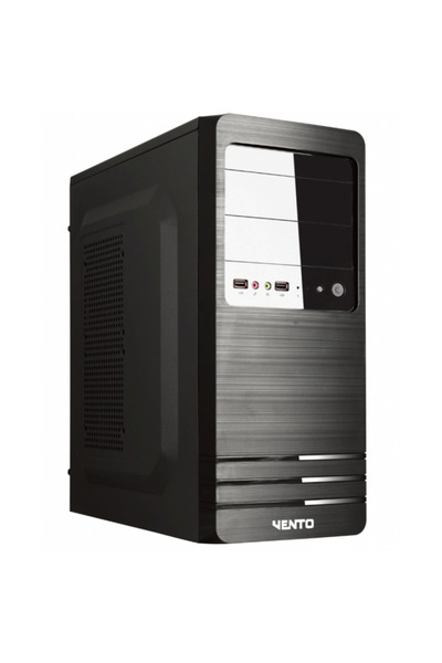 VENTO VS114F, 650W, Siyah, ATX, Tower, Kurumsal, KASA