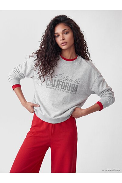 LC Waikiki Timeless Clothing & Timeless Choices Loose Fit Women's Thick Sweat...
