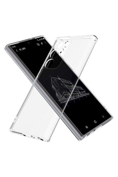 Joyshell Husa pentru Samsung S24 Ultra, Protectie Camera, din silicon, Transp...