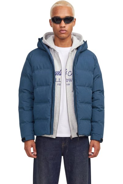 Jack & Jones JACK &JONES Μπουφάν Puffer σε χρώμα Sage, χειμερινό BF - 1229880...