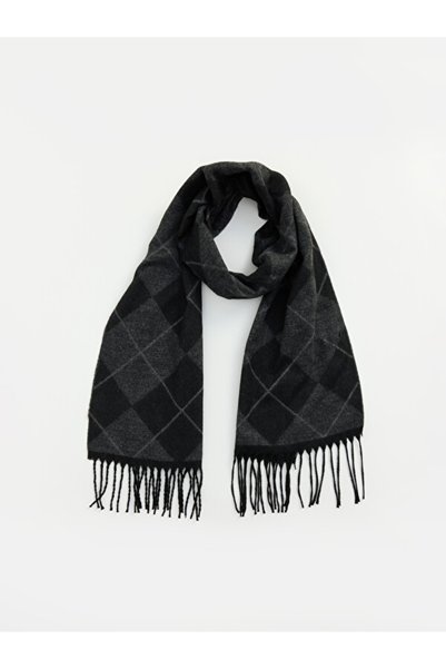 LC Waikiki Sparkling Choices from Shining Store Men's Scarf with Diamond Patt...