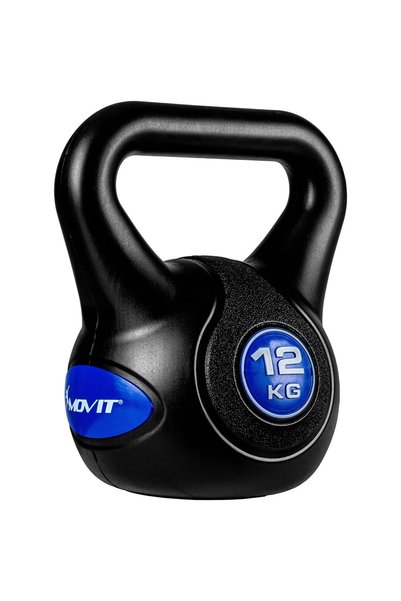 MOVIT Kettlebell, ciment, 2 - 20 KG, negru 12 KG