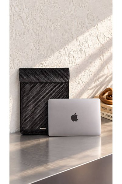 minebag Suya Dayanıklı 13 inç MacBook Uyumlu Deri Protec Laptop Koruyucu Kılıf
