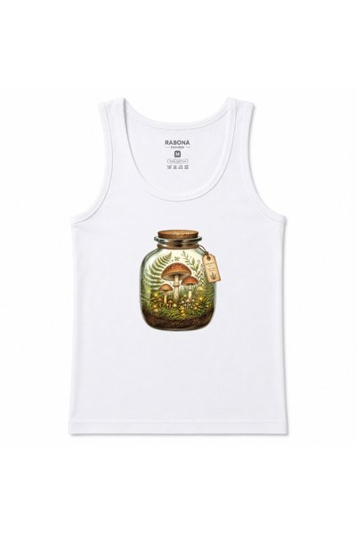 Rabona Fashion Enchanted Forest in a Jar – Vintage Mushroom Terrarium Botanic...