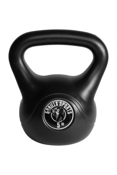 Gorilla Sports Kettlebell din plastic 2 - 20 kg 5 KG