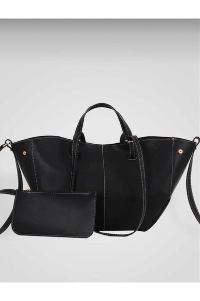 bag Women's Large Size High Quality Hand and Shoulder Bag with Wallet