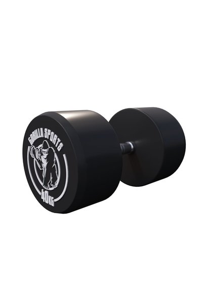 Gorilla Sports Halteră din cauciuc 2,5 - 40 kg 40 KG