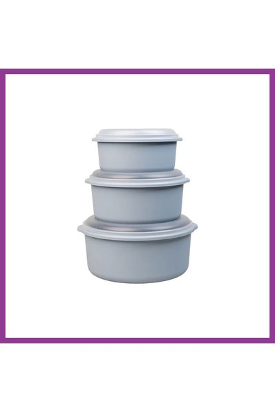 Generic Brand MOI 3 قطع من أوعية الميكروويف والتخزين المقاومة للتسرب ATG