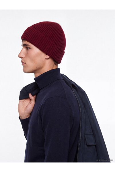 LC Waikiki Rmz Gi̇yi̇m Farkiyla Men's Knitwear Beanie