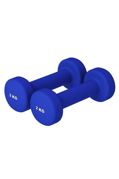 Gorilla Sports Halterele de gimnastică din neopren, rotunde, 1 - 10 kg 4 kg (...