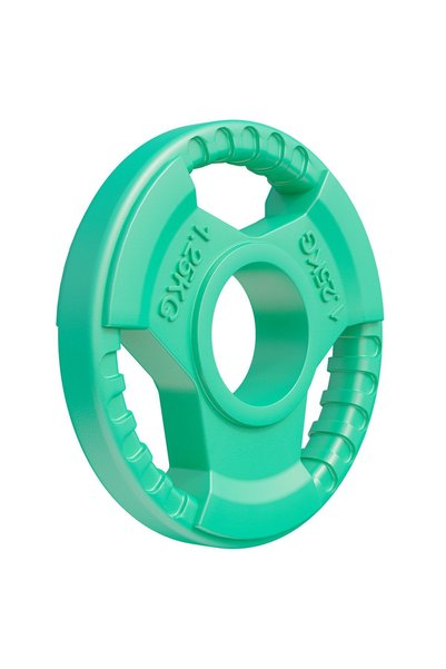 Gorilla Sports Discuri olimpice cu grip, cauciucate, 1,25 - 25 kg, 50/51 mm 1...