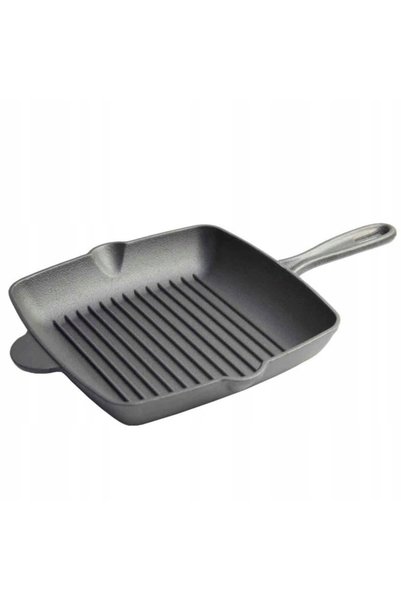 HAGE Tigaie grill din fonta patrata 26 cm –
