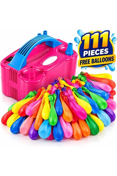 Generic Hayati Electric Balloon Pump, Inflation Machine for Arches, Garlands, Birthdays, Baby Showers, Event Decorations, Electric Balloon Inflator