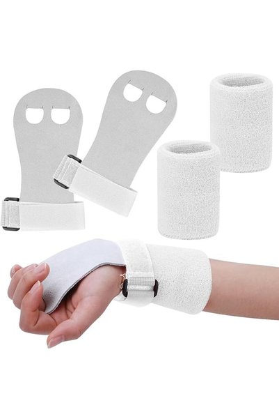 Abeillo 2 Gymnastics Grips Wristbands Sets for Girls Youth Kids, Gymnastic Ha...