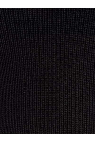Dilvin Boat Neck Draped Soft Textured Sweater