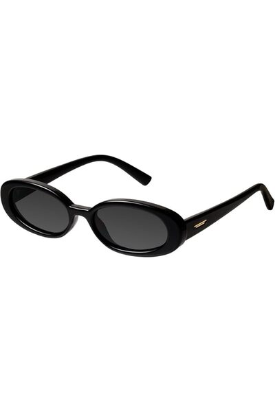Generic Retro Tiny Oval Sunglasses for Women with Small Face Narrow Style MS5...