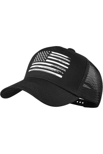 GENERAL VIONLAN Baseball Cap American Flag Trucker Hat for Men Women 3D Embos...