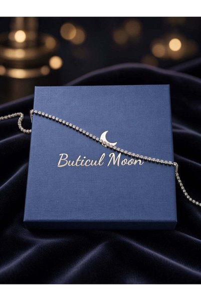 Buticul Moon Colier tenis argintiu-Garantie 24 luni