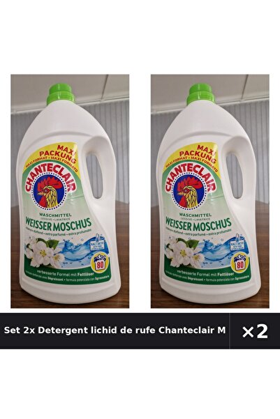 Chanteclair Set 2x Detergent lichid de rufe Mosc, 3,6 L
