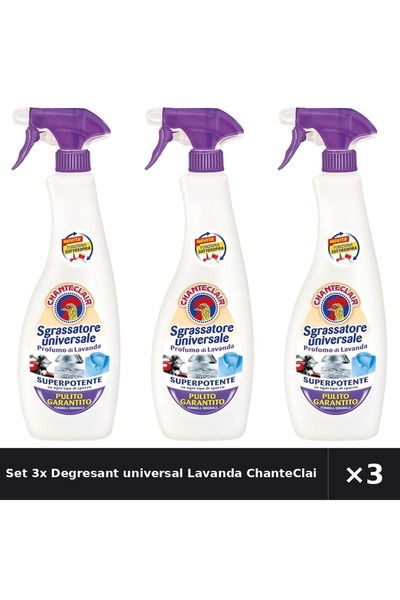 Chanteclair Set 3x Degresant universal Lavanda ChanteClair, 600 ml