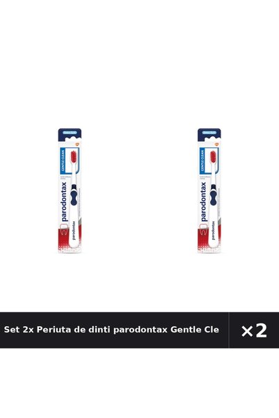 Parodontax Set 2x Periuta de dinti Gentle Clean Extra Soft