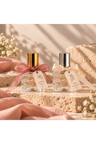 Event Essential Kişiye Özel Hediyelik 10'lu Kolonya Şişesi – Düğün Nişan Nikah Söz Kına Doğum Günü Baby Shower Gender Reveal